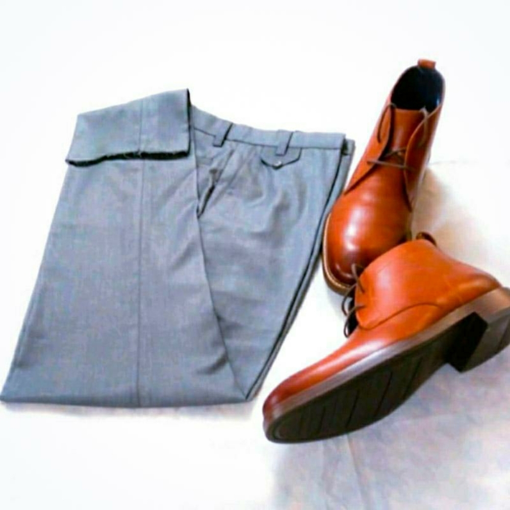 Flat Front Skinny Dress Pants